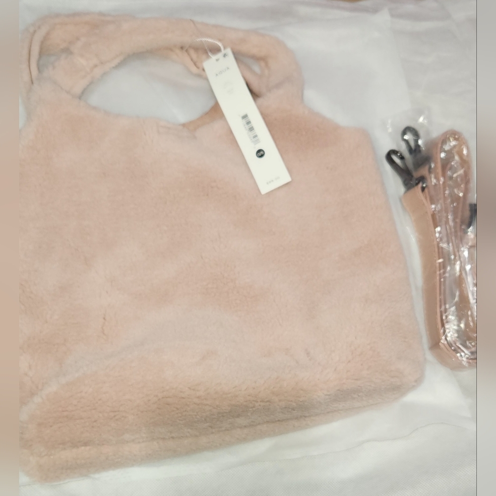 Deux lux plush handbag - Picture 2 of 6